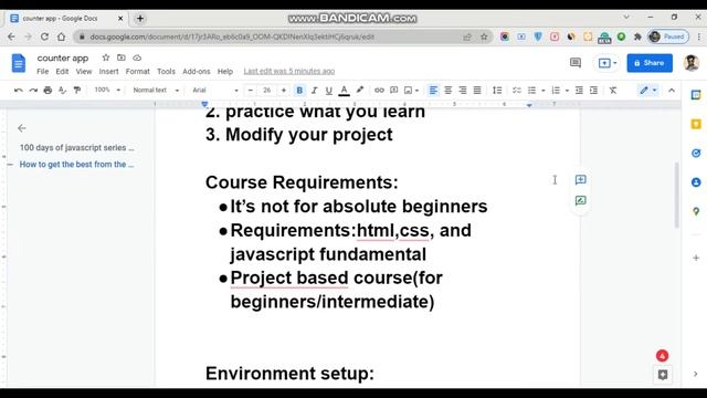 100 days of javascript project  introduction  with #webcodecamp #javascript100daysproject