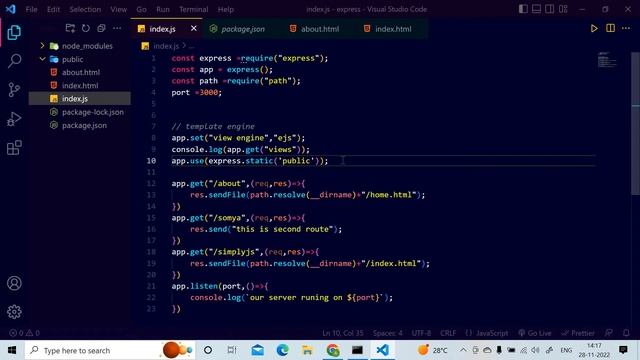 Express JS In  One Video | Crash Course | nodejs | Backend