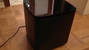 Bose Acoustimass 300 wireless bass (subwoofer) module sound test