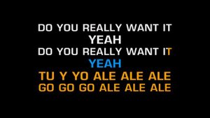 Ricky Martin The Cup Of Life   Music  Karaoke)