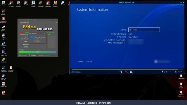 How to Downgrade PS4 from 10.70 to 9.00 Tutorial + Download смотреть онлайн