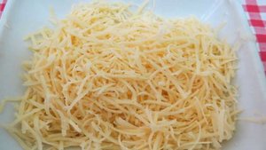 Ленивые пирожки с картофелем.