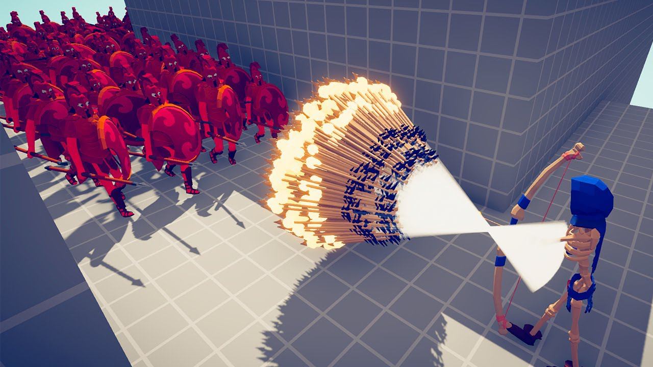 100x HOPLITE vs ALL GOD | TABS - Totally Accurate Battle Simulator смотреть онлайн
