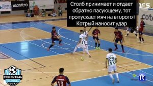 Футзал Розгрыш штрафного удара Ложный удар / Futsal Penalty kick Fake kick
