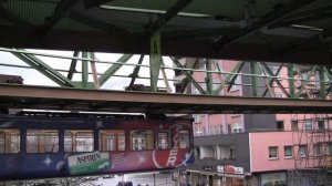 The Wuppertal Schwebebahn, North Rhine Westphalia, Germany - 9th January, 2014