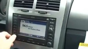 2008 Dodge Caliber Radio Removal