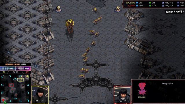 ASL S17 Ro24 Group B Hero vs Killer ZvZ @ Radeon | Starcraft Commentary смотреть онлайн