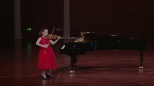 Jingyi Wang | Wieniawski | Etude-Caprice Op. 18, No. 2 | 2017 Zhuhai International Violin Comp