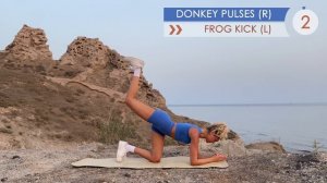 20 MIN. BOOTY PUMP - GROW BOOTY NOT LEGS / knee friendly,no squats,jumps / No Equipment | Mary Brau
