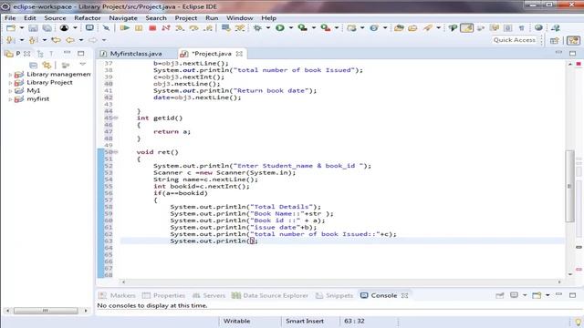 Library Management System | Project | in JAVA | Java Project for beginners