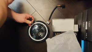 Фары светодиодные для Нивы, УАЗ.