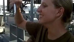 Girl swallows whole fish!!