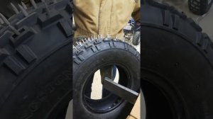 как ошиповать шины для квадроцикла