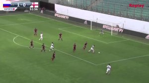 Россия - Англия. Товарищеский матч юношеских сборных U-18