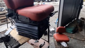 Производим кап ремонт-сиденье трактора кейс 335.Агротехпромзапчасть 0978360878