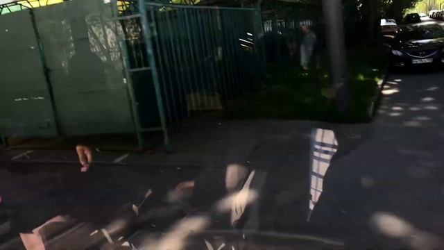 От остановки«Метрогородок»до остановки«Метро Семёновская» по маршруту трамвая 36 // 21 мая 2022 год