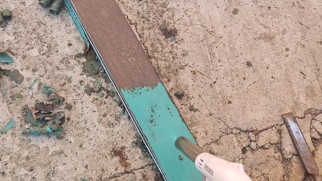 Лёгкий способ удаление старой краски смотреть онлайн