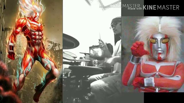 Yuke! Yuke! Megaloman (drum cover)