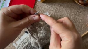 МК Пуховая паутинка-палантин в оренбургском стиле #3/вязание