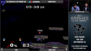 Get Smashed at the Foundry #46 - Winner Ro32: Tang (Marth/Fox) vs Bobby Siege (C. Falcon)