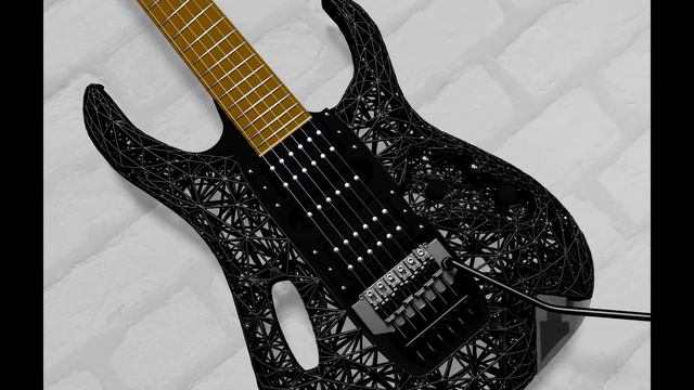 Meta-guitar body prototype v.04. Ibanez Jet (Vai) смотреть онлайн