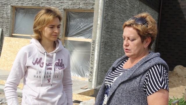 Барнхаус за 95 дней, строительство под ключ. Монтаж второго этажа