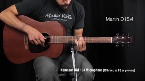 Martin D15M VS Taylor 320 - Can you hear the difference?