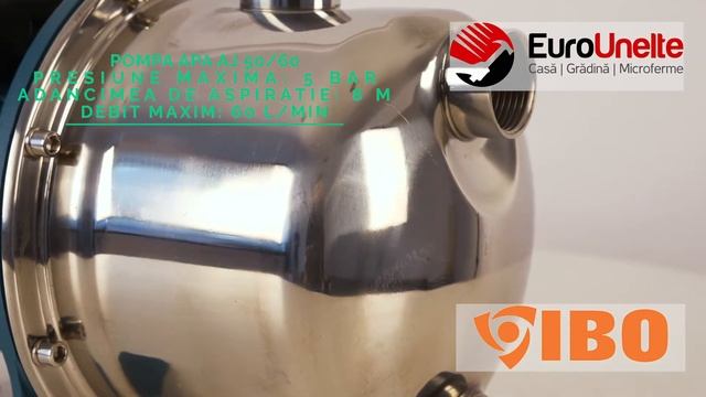 POMPA HIDROFOR IBO DAMBAT AJ50/60 INOX 1.1KW смотреть онлайн