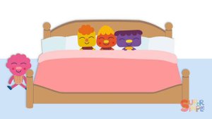 Six In The Bed | Noodle & Pals | Songs For Children