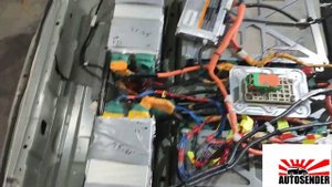 Перепаковка батареи Nissan leaf aze0 24квт в 30квт