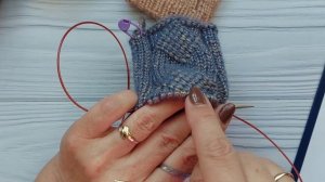 Митенки спицами- Мастер-класс по вязанию