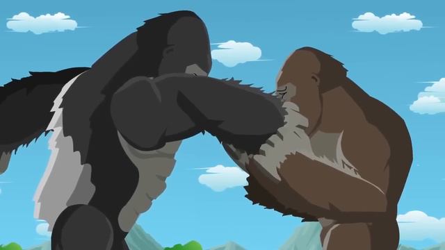 Giant Animal vs Kaiju Monsters | Kaiju Animation