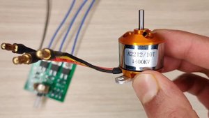 Simple BLDC motor controller circuit Using irfz44n mosfet