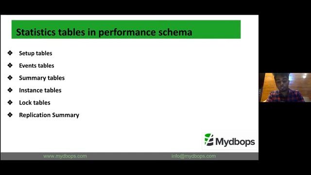 MySQL Performance Schema: Practical Examples - Mydbops Mywebinar Edition 13