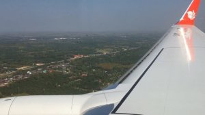 Landing at Suratthani airport Thai Lion Air