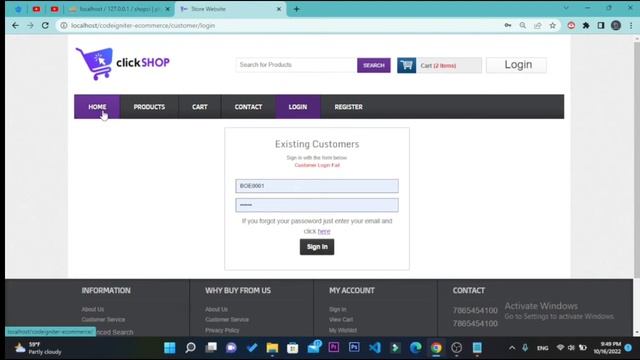 Ecommerce Website Source Code | Free Download | Admin Update