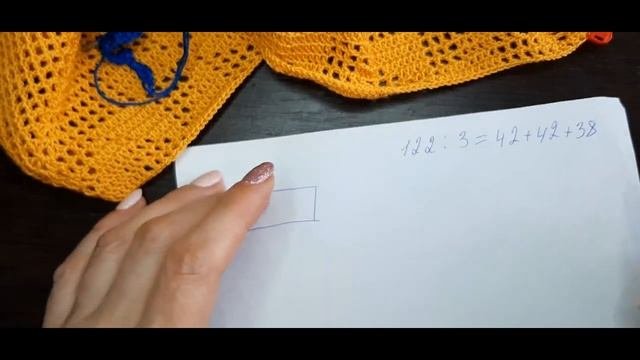 Летний топ (филейное вязание) часть 1.
