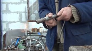 Горелка на пропане из старой газовой  плиты. секрет сопла раскрыт