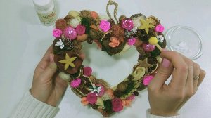 Сердце на День Влюблённых. Декор. DIY.