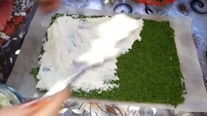 Рулет из шпината)))) Приглашаю на канал друзья??