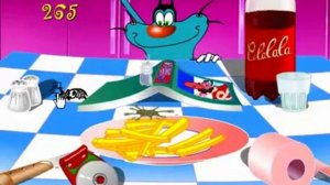 Огги и тараканы, игра для детей онлайн