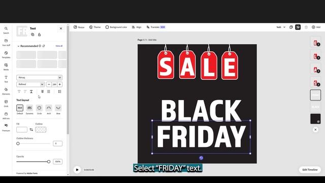 Adobe express animation tutorial How to create animated social media video post смотреть онлайн