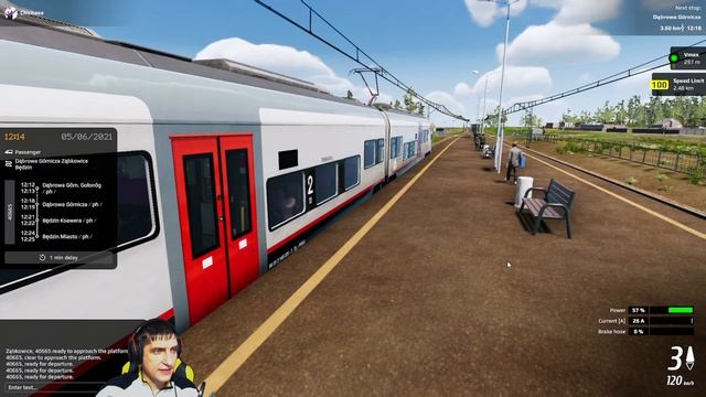 SIMRAIL 2021 THE RAILWAY SIMULATOR - PROLOGUE. ПАССАЖИРСКИЙ РЕЙС. #1 смотреть онлайн