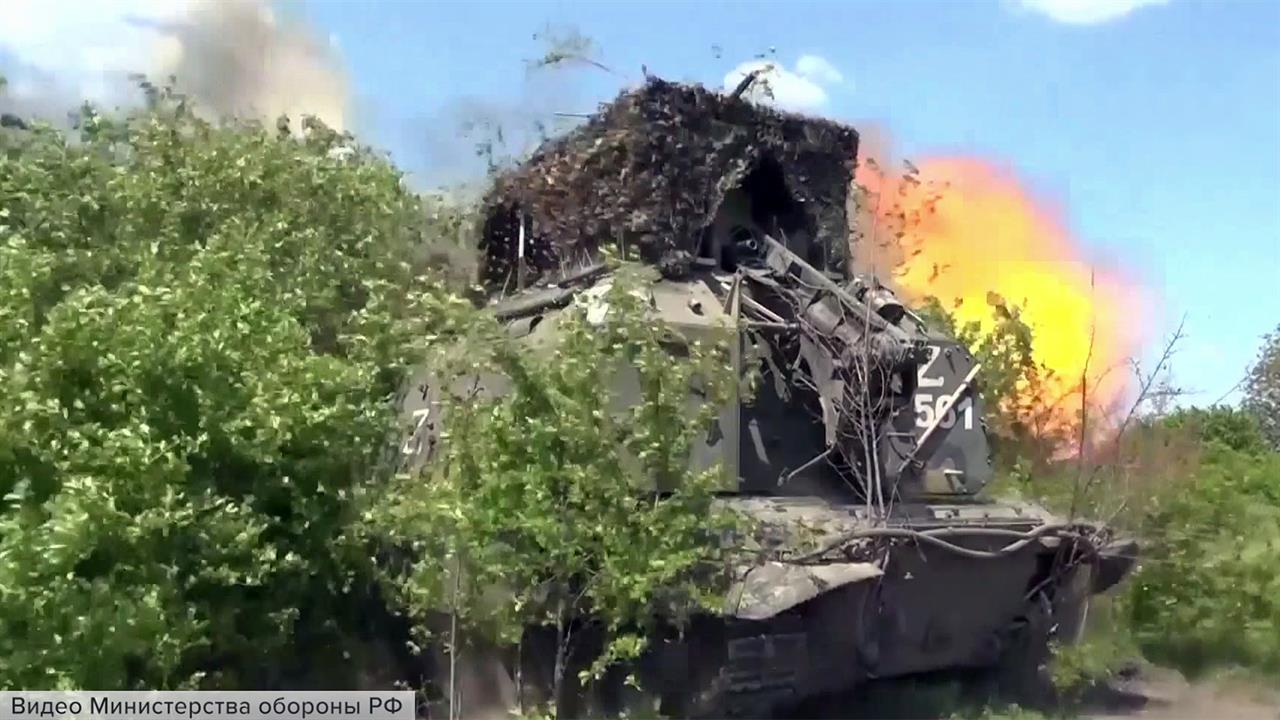 Российские военные нанесли удары по позициям боевиков на всех направлениях СВО