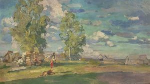 Константин Коровин - Летний день (Охотино), 1916