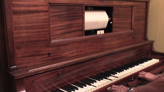 The Cassions Go Rolling Along -piano roll смотреть онлайн