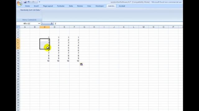 How to randomly sort data in Microsoft excel смотреть онлайн