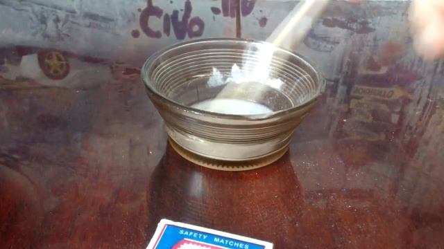 Эксперимент с Борной кислотой(зеленое пламя) смотреть онлайн