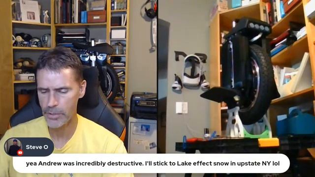 Duf's PEV Livestream Number 68 - Unboxing the Begode T4 as Hurricane Ian Approaches смотреть онлайн