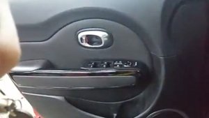 KIA SOUL PS закрытие передних  стекол